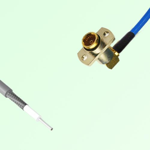 Semi-Flexible Jumper Open-end to BMA Female Right Angle 2 Hole Semi-Flexible Jumper Open-end to BMA Female Right Angle 2 Hole