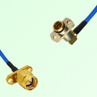 Semi-Flexible Jumper BMA Female Right Angle 2 Hole to SMA Male 2 Hole Semi-Flexible Jumper BMA Female Right Angle 2 Hole to SMA Male 2 Hole