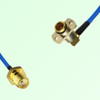 Semi-Flexible Jumper BMA Female Right Angle 2 Hole Flange Mount to SMA Female Semi-Flexible Jumper BMA Female Right Angle 2 Hole Flange Mount to SMA Female