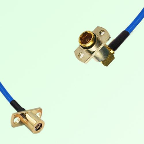 Semi-Flexible Jumper BMA Female Right Angle 2 Hole to SMB Female 2 Hole Semi-Flexible Jumper BMA Female Right Angle 2 Hole to SMB Female 2 Hole