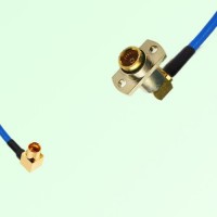 Semi-Flexible Jumper BMA Female Right Angle 2 Hole to SMP Male Right Angle Semi-Flexible Jumper BMA Female Right Angle 2 Hole to SMP Male Right Angle