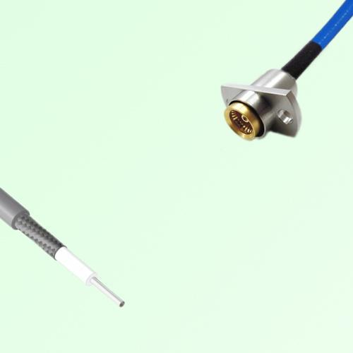 Semi-Flexible Jumper Open-end to BMA Female 2 Hole Flange Mount Semi-Flexible Jumper Open-end to BMA Female 2 Hole Flange Mount