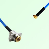 Semi-Flexible Jumper SMPM / SSMP Female Right Angle to BMA Female 2 Hole Semi-Flexible Jumper SMPM / SSMP Female Right Angle to BMA Female 2 Hole