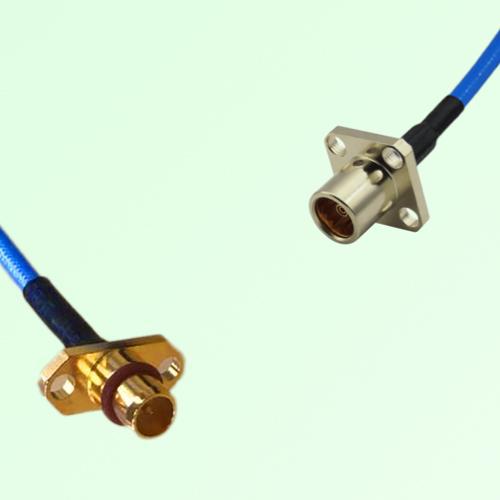 Semi-Flexible Jumper BMA Female 4 Hole to BMA Male 2 Hole Semi-Flexible Jumper BMA Female 4 Hole to BMA Male 2 Hole