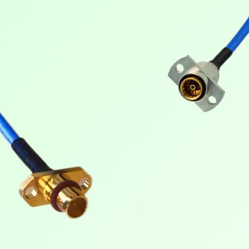 Semi-Flexible Jumper SBMA Female 2 Hole to BMA Male 2 Hole Semi-Flexible Jumper SBMA Female 2 Hole to BMA Male 2 Hole
