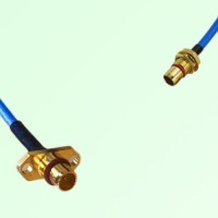 Semi-Flexible Jumper SBMA Bulkhead Male to BMA Male 2 Hole Flange Mount Semi-Flexible Jumper SBMA Bulkhead Male to BMA Male 2 Hole Flange Mount