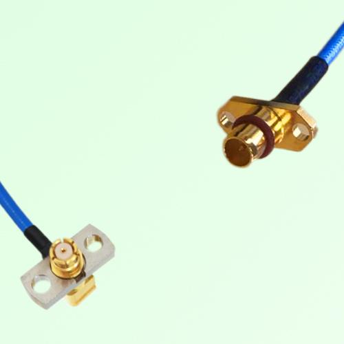 Semi-Flexible Jumper BMA Male 2 Hole to SMP Female Right Angle 2 Hole Semi-Flexible Jumper BMA Male 2 Hole to SMP Female Right Angle 2 Hole