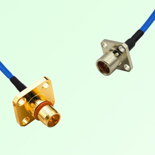 Semi-Flexible Jumper BMA Female 4 Hole to BMA Male 4 Hole Semi-Flexible Jumper BMA Female 4 Hole to BMA Male 4 Hole