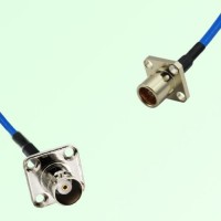 Semi-Flexible Jumper BMA Female 4 Hole to BNC Female 4 Hole 17.5x17.5mm Semi-Flexible Jumper BMA Female 4 Hole to BNC Female 4 Hole 17.5x17.5mm