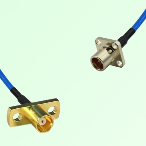 Semi-Flexible Jumper BMA Female 4 Hole to MCX Female 2 Hole Semi-Flexible Jumper BMA Female 4 Hole to MCX Female 2 Hole