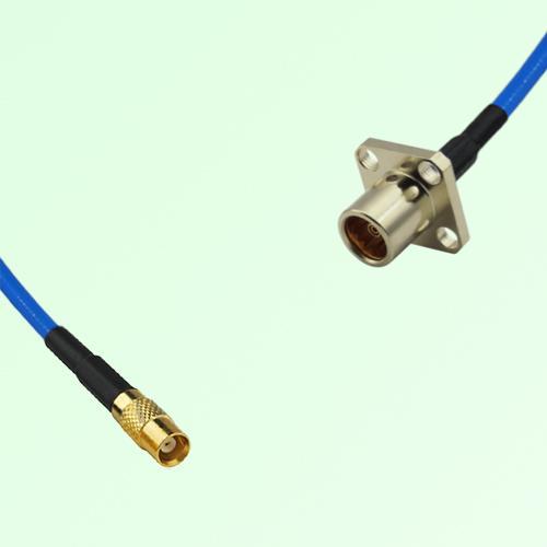 Semi-Flexible Jumper BMA Female 4 Hole Flange Mount to MCX Female Semi-Flexible Jumper BMA Female 4 Hole Flange Mount to MCX Female