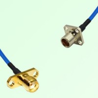 Semi-Flexible Jumper BMA Female 4 Hole to SMA Female 2 Hole Semi-Flexible Jumper BMA Female 4 Hole to SMA Female 2 Hole