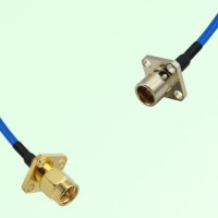 Semi-Flexible Jumper BMA Female 4 Hole to SMA Male 4 Hole 12.7x12.7mm Semi-Flexible Jumper BMA Female 4 Hole to SMA Male 4 Hole 12.7x12.7mm