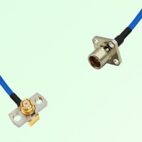 Semi-Flexible Jumper BMA Female 4 Hole to SMP Female Right Angle 2 Hole Semi-Flexible Jumper BMA Female 4 Hole to SMP Female Right Angle 2 Hole