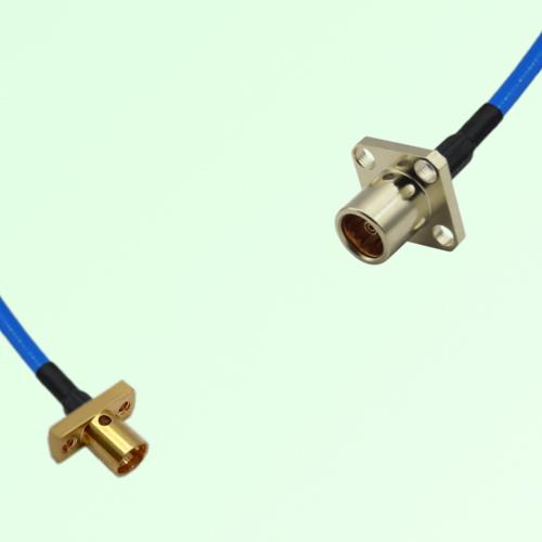 Semi-Flexible Jumper BMA Female 4 Hole to SMP Male 2 Hole Semi-Flexible Jumper BMA Female 4 Hole to SMP Male 2 Hole