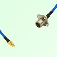 Semi-Flexible Jumper BMA Female 4 Hole Flange Mount to SMP Female Semi-Flexible Jumper BMA Female 4 Hole Flange Mount to SMP Female