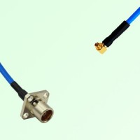 Semi-Flexible Jumper SMPM / SSMP Female Right Angle to BMA Female 4 Hole Semi-Flexible Jumper SMPM / SSMP Female Right Angle to BMA Female 4 Hole