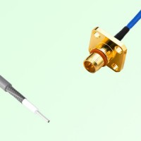 Semi-Flexible Jumper Open-end to BMA Male 4 Hole Flange Mount Semi-Flexible Jumper Open-end to BMA Male 4 Hole Flange Mount