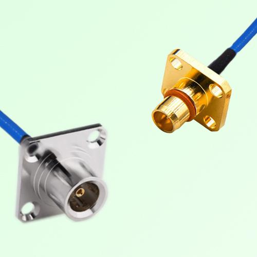 Semi-Flexible Jumper BMA Male 4 Hole to QN Female 4 Hole 25x25mm