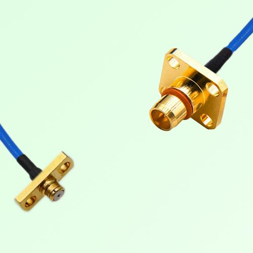 Semi-Flexible Jumper BMA Male 4 Hole to SMP Female 2 Hole Semi-Flexible Jumper BMA Male 4 Hole to SMP Female 2 Hole