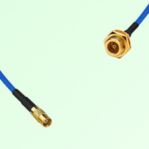 Semi-Flexible Jumper BMA Bulkhead Female to MCX Female Semi-Flexible Jumper BMA Bulkhead Female to MCX Female