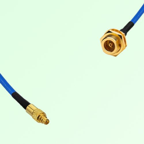 Semi-Flexible Jumper BMA Bulkhead Female to MMCX Male Semi-Flexible Jumper BMA Bulkhead Female to MMCX Male