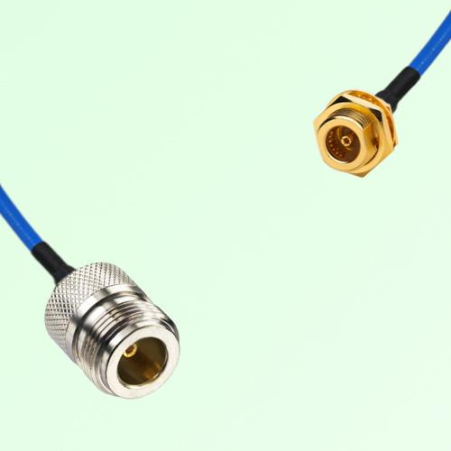 Semi-Flexible Jumper BMA Bulkhead Female to N Female