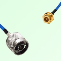 Semi-Flexible Jumper BMA Bulkhead Female to N Male Semi-Flexible Jumper BMA Bulkhead Female to N Male