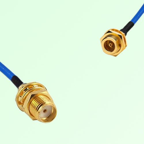 Semi-Flexible Jumper BMA Bulkhead Female to SMA Bulkhead Female Semi-Flexible Jumper BMA Bulkhead Female to SMA Bulkhead Female