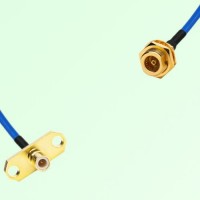 Semi-Flexible Jumper BMA Bulkhead Female to SMB Male 2 Hole Flange Mount Semi-Flexible Jumper BMA Bulkhead Female to SMB Male 2 Hole Flange Mount