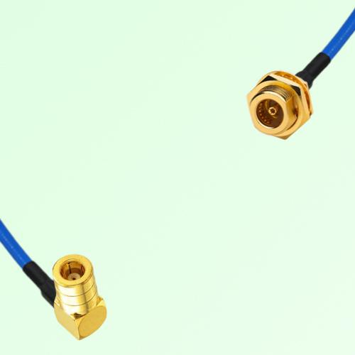 Semi-Flexible Jumper BMA Bulkhead Female to SMB Female Right Angle Semi-Flexible Jumper BMA Bulkhead Female to SMB Female Right Angle