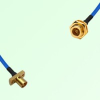 Semi-Flexible Jumper BMA Bulkhead Female to SMP Male 2 Hole Flange Mount Semi-Flexible Jumper BMA Bulkhead Female to SMP Male 2 Hole Flange Mount