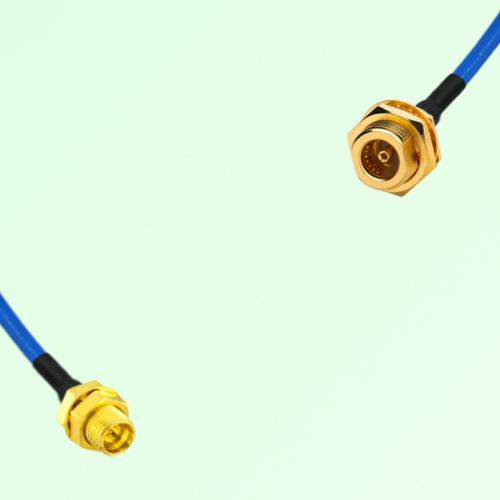 Semi-Flexible Jumper BMA Bulkhead Female to SMP Bulkhead Male Semi-Flexible Jumper BMA Bulkhead Female to SMP Bulkhead Male