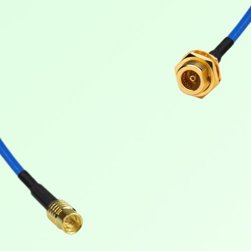 Semi-Flexible Jumper BMA Bulkhead Female to SMP Male Semi-Flexible Jumper BMA Bulkhead Female to SMP Male