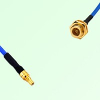 Semi-Flexible Jumper BMA Bulkhead Female to SSMC Male Semi-Flexible Jumper BMA Bulkhead Female to SSMC Male