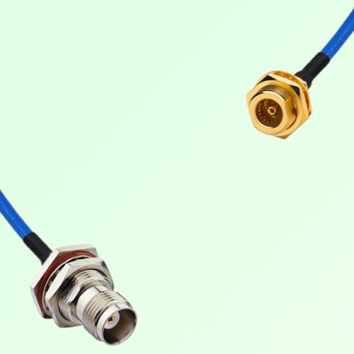 Semi-Flexible Jumper BMA Bulkhead Female to TNC Bulkhead Female with O-Ring Semi-Flexible Jumper BMA Bulkhead Female to TNC Bulkhead Female with O-Ring