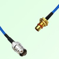 Semi-Flexible Jumper BMA Bulkhead Male to BNC Female Semi-Flexible Jumper BMA Bulkhead Male to BNC Female