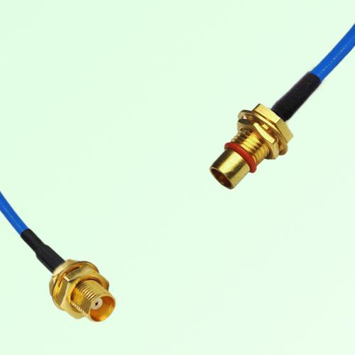 Semi-Flexible Jumper BMA Bulkhead Male to MCX Bulkhead Female Semi-Flexible Jumper BMA Bulkhead Male to MCX Bulkhead Female