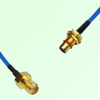 Semi-Flexible Jumper BMA Bulkhead Male to RP SMA Female