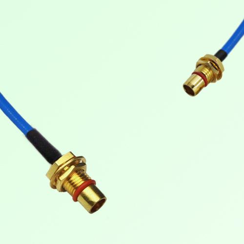 Semi-Flexible Jumper SBMA Bulkhead Male to BMA Bulkhead Male Semi-Flexible Jumper SBMA Bulkhead Male to BMA Bulkhead Male