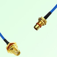 Semi-Flexible Jumper BMA Bulkhead Male to SMA Bulkhead Female with O-Ring Semi-Flexible Jumper BMA Bulkhead Male to SMA Bulkhead Female with O-Ring