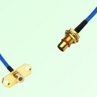 Semi-Flexible Jumper BMA Bulkhead Male to SMB Male 2 Hole Flange Mount Semi-Flexible Jumper BMA Bulkhead Male to SMB Male 2 Hole Flange Mount
