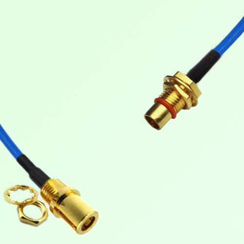 Semi-Flexible Jumper BMA Bulkhead Male to SMB Front Mount Bulkhead Female Semi-Flexible Jumper BMA Bulkhead Male to SMB Front Mount Bulkhead Female