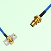Semi-Flexible Jumper BMA Bulkhead Male to SMP Female Right Angle 2 Hole Semi-Flexible Jumper BMA Bulkhead Male to SMP Female Right Angle 2 Hole