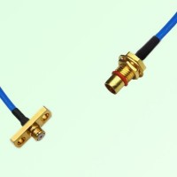 Semi-Flexible Jumper BMA Bulkhead Male to SMP Female 2 Hole Flange Mount Semi-Flexible Jumper BMA Bulkhead Male to SMP Female 2 Hole Flange Mount