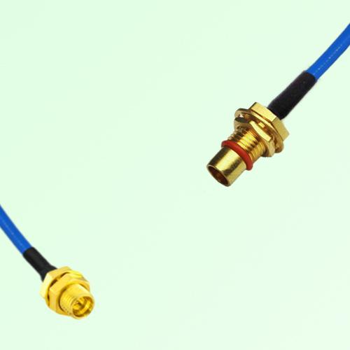 Semi-Flexible Jumper BMA Bulkhead Male to SMP Bulkhead Male Semi-Flexible Jumper BMA Bulkhead Male to SMP Bulkhead Male
