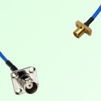 Semi-Flexible Jumper SMP Male 2 Hole to BNC Female 4 Hole 17.5x17.5mm Semi-Flexible Jumper SMP Male 2 Hole to BNC Female 4 Hole 17.5x17.5mm