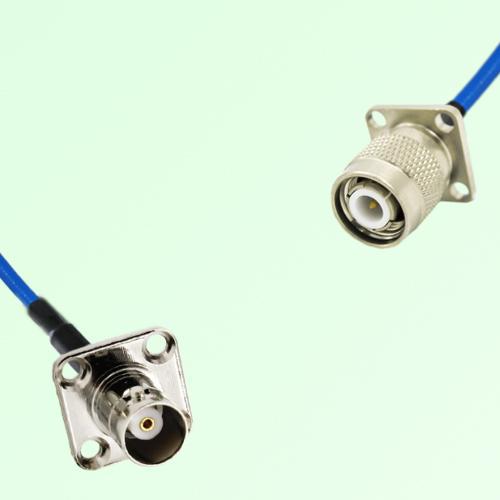 Semi-Flexible Jumper TNC Male 4 Hole 17.5mm to BNC Female 4 Hole 17.5mm Semi-Flexible Jumper TNC Male 4 Hole 17.5mm to BNC Female 4 Hole 17.5mm