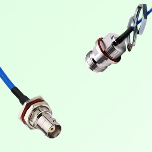Semi-Flexible N Front Mount O-Ring Bulkhead Female - BNC O-Ring Bulkhead Female Semi-Flexible N Front Mount O-Ring Bulkhead Female - BNC O-Ring Bulkhead Female