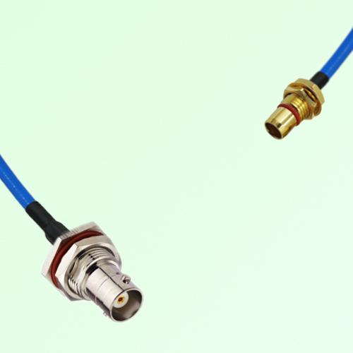 Semi-Flexible Jumper SBMA Bulkhead Male to BNC Bulkhead Female with O-Ring Semi-Flexible Jumper SBMA Bulkhead Male to BNC Bulkhead Female with O-Ring